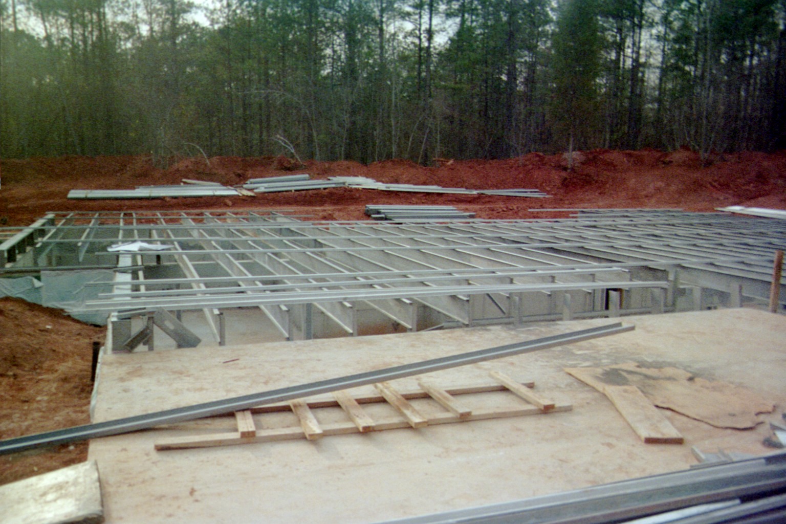 Step by step steel framing